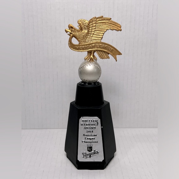 American League Champions Replica Trophy 2014 ALCS Kansas City Royals KC MLB SGA - Picture 2 of 16